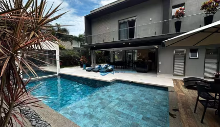 Casa com 5 dormitórios à venda, 416 m² por R$ 13.900.000,00 - Riviera Módulo 12 - Bertioga/SP