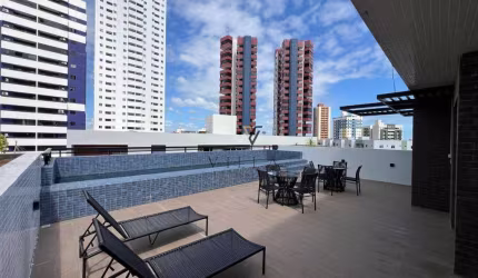 Excelente Apartamento com 2 Quartos sendo 1 Suíte, 1 Sala e 1 Varanda à venda, 60 m² por R$ 380.000 - Aeroclube - João Pessoa/PB