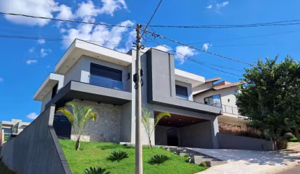 Sobrado para Venda em Itatiba, Reserva Santa Rosa, 4 dormitórios, 4 suítes, 5 banheiros, 5 vagas