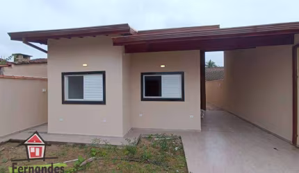 Casa nova isolada com piscina 3 quartos sendo 1 suíte  à venda, 260 m² por R$700.000 - Balneário Gaivota - Itanhaém/SP