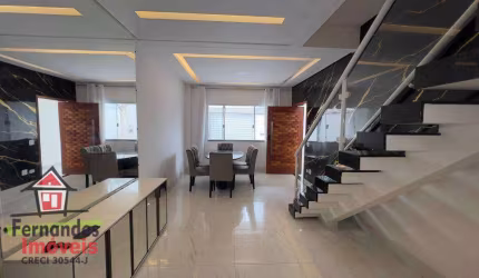 Belíssimo Sobrado Mobiliado e planejado 100 metros da praia  com 3 suítes à venda, 129 m² por R$ 970.000  Ocian  Praia Grande SP