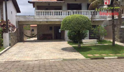 Casa isolada com piscina  8 dormitórios à venda, 392 m² por R$ 1.800.000 - Maitinga - Bertioga/SP