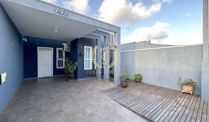 Casa térrea, semi-mobiliada