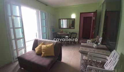 Apartamento com 2 quartos, com 1 suíte, com 65 m²,   à venda por R$ 350.000 - Ponta Negra - Maricá/RJ