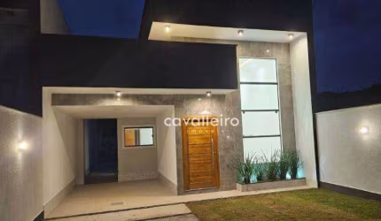 Casa com 3 dormitórios à venda, 120 m² por R$ 670.000,00 - Jardim Atlântico Oeste (Itaipuaçu) - Maricá/RJ