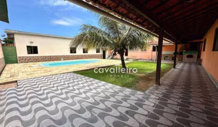 Casa com 4 dormitórios à venda, 300 m² - Cajueiros (Itaipuaçu) - Maricá/RJ