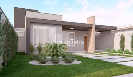 Casa com 3 dormitórios à venda, 90 m² por R$ 450.000,00 - Jaconé - Saquarema/RJ