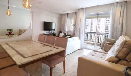 Maravilho apartamento com 69m² com uma vista incrível, 2 Dorm, 1 Suíte, 2 Vagas