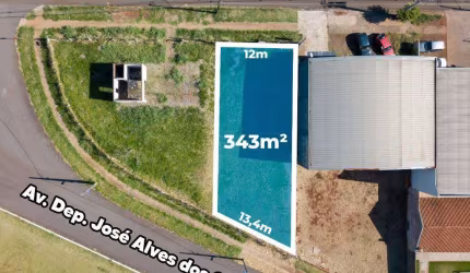 Terreno à venda em Maringá, Jardim Everest, com 343.92 m²