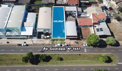 Terreno à venda em Maringá, Conjunto Habitacional Lea Leal, com 420 m²