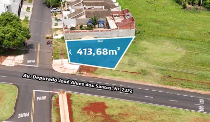 Terreno à venda em Maringá, Parque Hortência, com 413.68 m², Jardim Santa Cruz