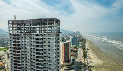 Apartamento para Venda em Mongaguá, Jardim Praia Grande, 3 dormitórios, 1 suíte, 1 banheiro, 2 vagas