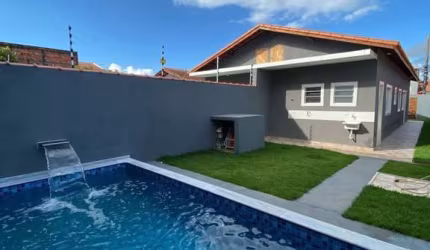Casa para Venda em Itanhaém, Jardim Jamaica, 2 dormitórios, 1 suíte, 2 banheiros, 2 vagas