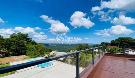 CASA COM VISTA INCRÍVEL EM NOVA PETRÓPOLIS, Recanto do Sossego, Nova Petropolis - RS