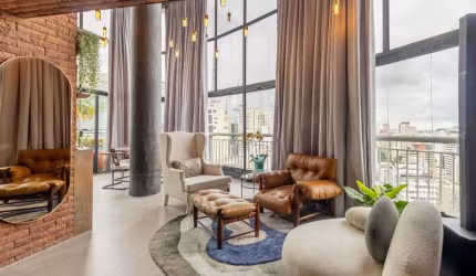 Aconchegante duplex para venda e locação com 2 quartos, sendo 2 suítes, 197m²