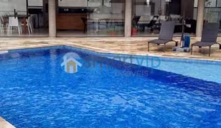 Casa 5 Dorm (3 suítes), Condomínio Fechado Cambury, ar condicionado, Piscina compartilhada, lazer completo, 150m da praia, até 12 pessoas.
