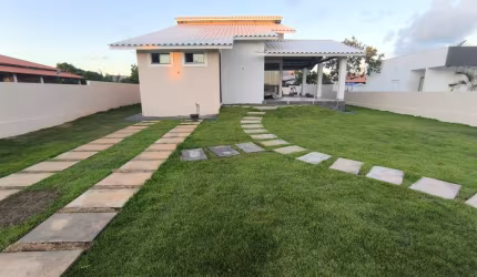LINDA Casa Solta 3 Suites em Condominio Fechado - Aguas de Sauipe - Nascente Total - 4 Vagas