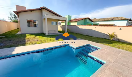 Casa linear com piscina em Caiçara - Arraial do Cabo