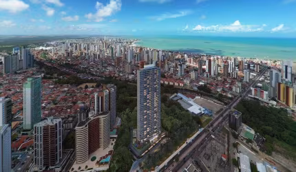 Mirante Ruy Carneiro, Apartamento para venda com 96m², 3 quartos em Brisamar, João Pessoa - PB