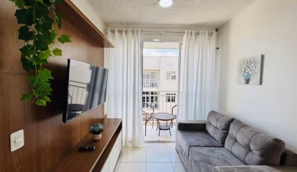 Alugo Apartamento Mobiliado Novo - Primeira Locação