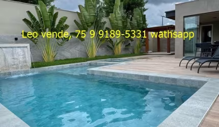 Casa Luxo Papagaio, 44 c 3 suítes, piscina, goumert