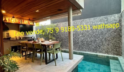 Linda casa condomínio Sim Mobiliada