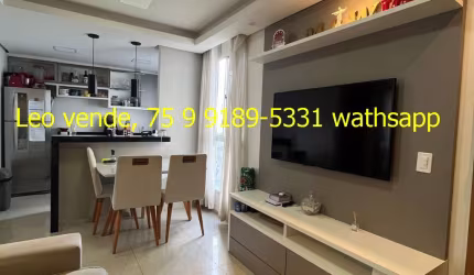 Lindo ap, 24 mobiliado, bairro Sim