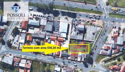 Terreno à venda, 536 m² por R$ 1.300.000,00 - Tarumã - Curitiba/PR