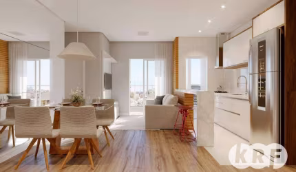 Apartamento com 2 dormitórios (1 suíte) à venda por R$ 523.161 - Tingui - Curitiba/PR