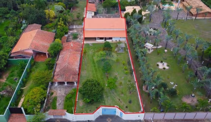 Chácara para venda em Residêncial Morada Do Sol de 341.72m² com 8 Quartos, 1 Suite e 10 Garagens