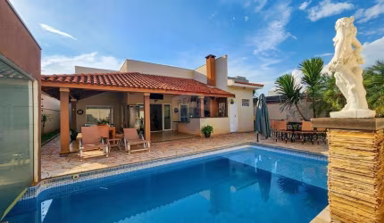 Casa para venda em City Ribeirão de 271.31m² com 3 Quartos, 3 Suites e 4 Garagens