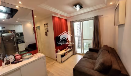 Apartamento para venda em Cocaia de 56.00m² com 3 Quartos, 1 Suite e 1 Garagem