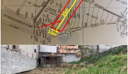 Terreno para venda em Vila Boa Vista de 250.00m²