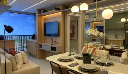 Apartamento para venda em Jardim Aurélia de 53.00m² com 2 Quartos, 1 Suite e 1 Garagem