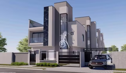Sobrado para venda em Capão Raso de 127.00m² com 3 Quartos, 3 Suites e 2 Garagens