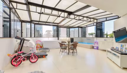 Cobertura para venda em Bigorrilho de 171.00m² com 3 Quartos, 1 Suite e 2 Garagens