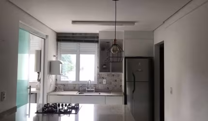 Apartamento para alugar em Nova Petrópolis de 32.00m² com 1 Quarto e 1 Garagem