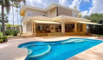 Sobrado com 4 dormitórios para alugar, 537 m² por R$ 33.084/mês - Jardim Vila Paradiso - Indaiatuba/SP