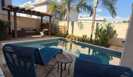 Sobrado com 3 dormitórios para alugar, 185 m² por R$ 12.033,00/mês - Jardim Residencial Alto De Itaici - Indaiatuba/SP