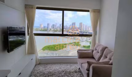 ALUGO LINDO FLAT, 01 QUARTO,MOBILIADO,ALTO PADR&#195;O, NO CENTRO