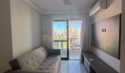 Alugo apartamento mobiliado, 02 quartos, 02 vagas, lazer, nas Graças