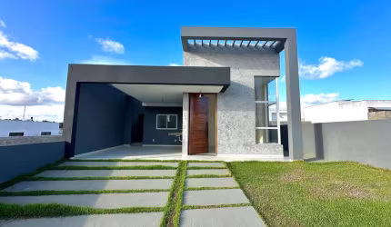 Casa em Condomínio Fechado com 3 dormitórios sendo 1 suíte e 1 suíte reversível - 100m²