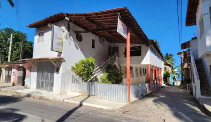 Pousada com 12 quartos em Japaratinga a 50m da Praia - 390m²