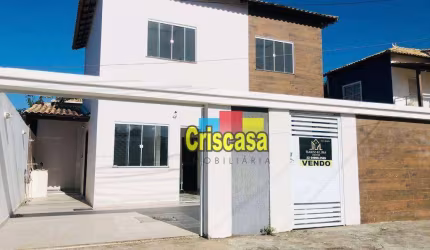 Casa com 2 dormitórios à venda, 98 m² por R$ 280.000,00 - Extensão Serramar - Rio das Ostras/RJ