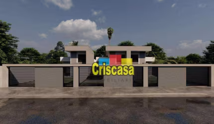 Casa com 2 dormitórios à venda, 59 m² por R$ 300.000,00 - Serramar - Rio das Ostras/RJ
