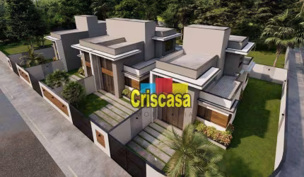 Casa com 3 dormitórios à venda, 80 m² por R$ 550.000,00 - Enseada das Gaivotas - Rio das Ostras/RJ