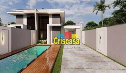 Casa à venda, 104 m² por R$ 900.000,00 - Recreio - Rio das Ostras/RJ