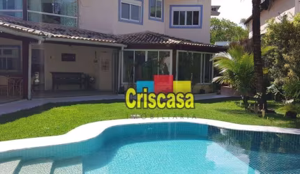 Casa com 5 dormitórios à venda, 480 m² por R$ 1.750.000,00 - Lagoa - Macaé/RJ