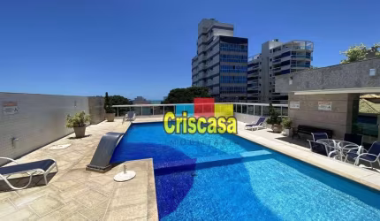 Apartamento com 3 dormitórios para alugar, 127 m² por R$ 3.800/mês + R$ 1.096 condomínio - Gloria - Macaé/RJ