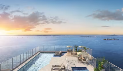 Excelente Apartamento de studio, 1,2 e 3 quartos com suíte e varanda no Porto Maravilha - RJ